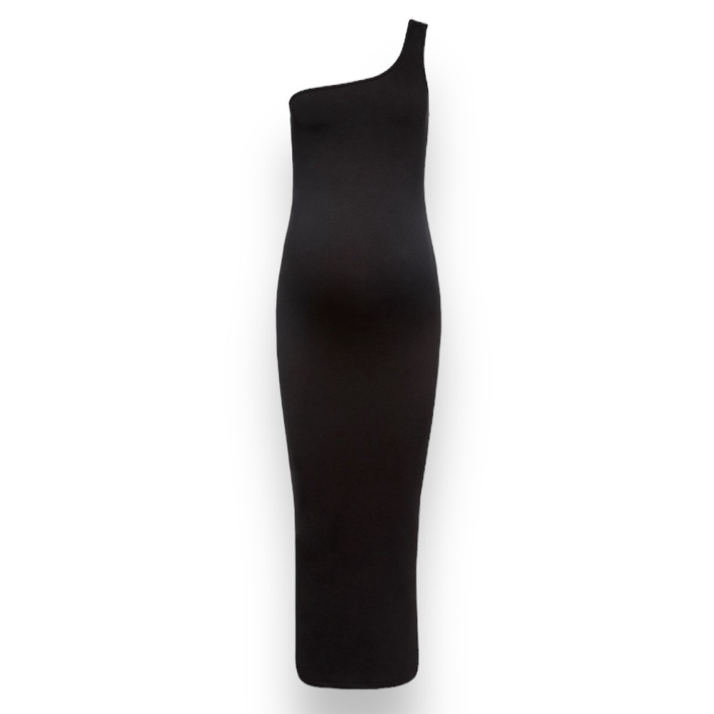 Bumpsuit- Maternity Sarah Dress in Black